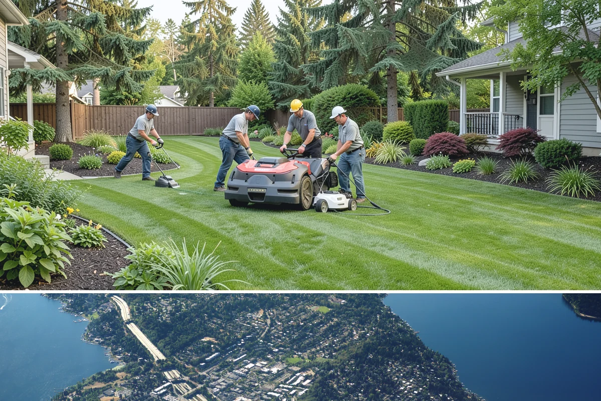 Shrub Rejuvenation Pruning in Mercer Island, King County, WA - Best done in late winter to early spring before bud break so PNW shrubs push strong new growth through the season.