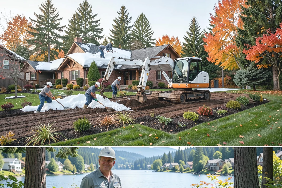 Shrub Rejuvenation Pruning in Milton, King County, WA - Best done in late winter to early spring before bud break so PNW shrubs push strong new growth through the season.