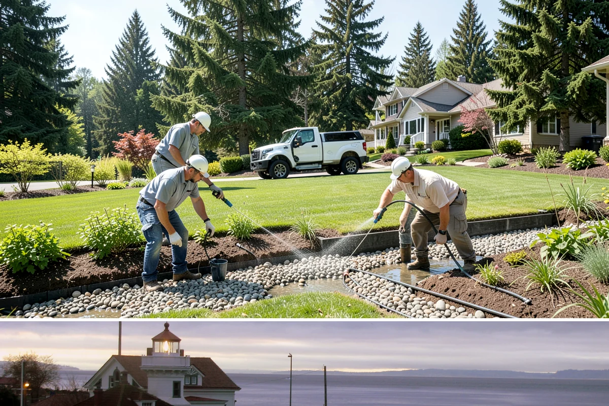 Shrub Rejuvenation Pruning in Mukilteo, Snohomish County, WA - Best done in late winter to early spring before bud break so PNW shrubs push strong new growth through the season.
