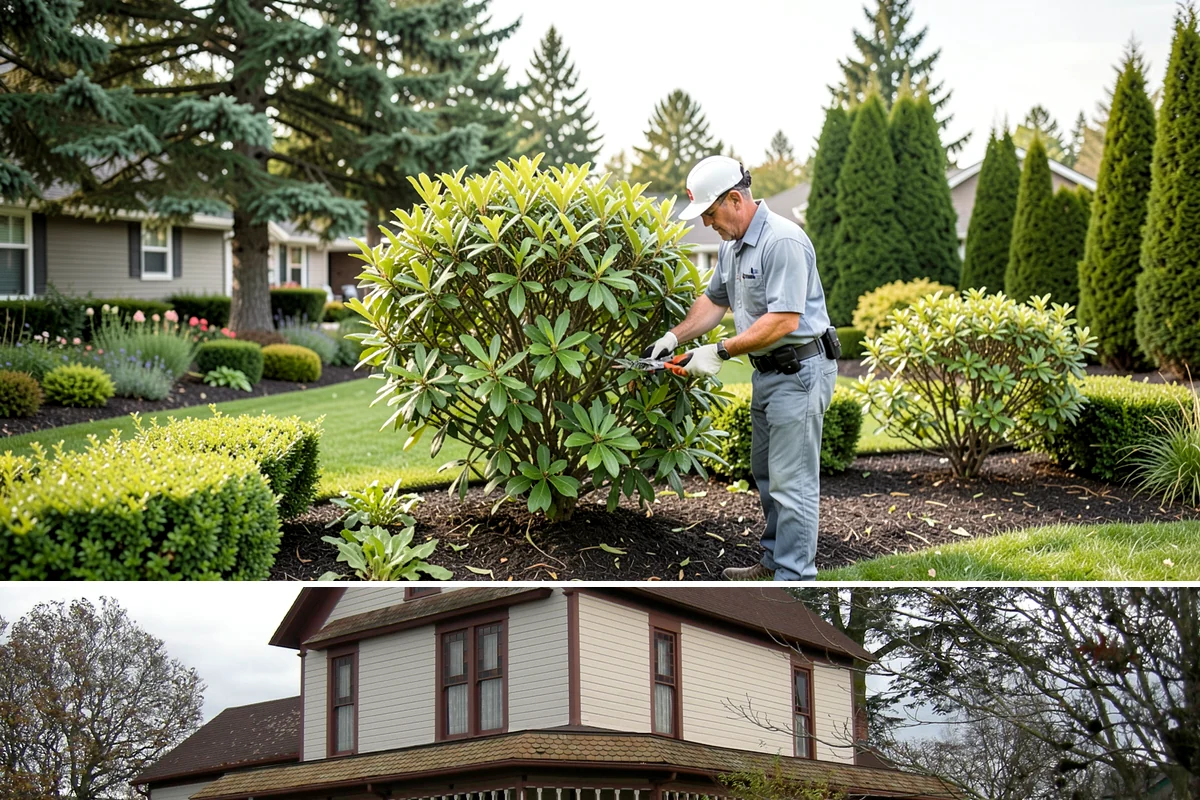 Shrub Rejuvenation Pruning in Sumner, Pierce County, WA - Best done in late winter to early spring before bud break so PNW shrubs push strong new growth through the season.