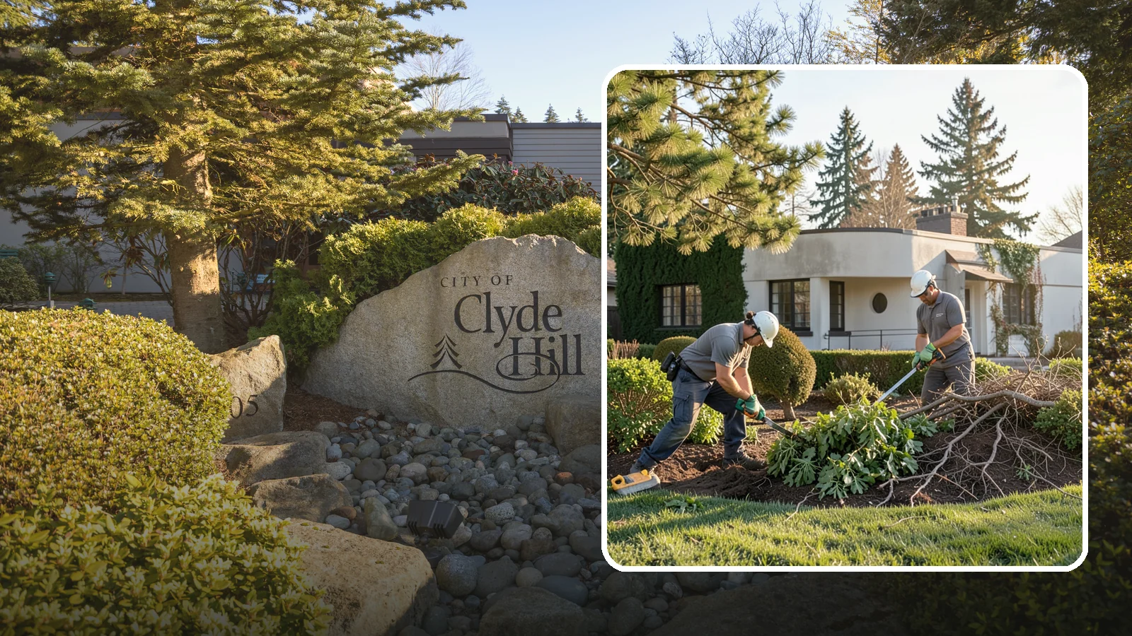Shrub Removal in Clyde Hill, King County, WA - Complete removal of overgrown, dead, or unwanted shrubs and bushes, including roots and cleanup.