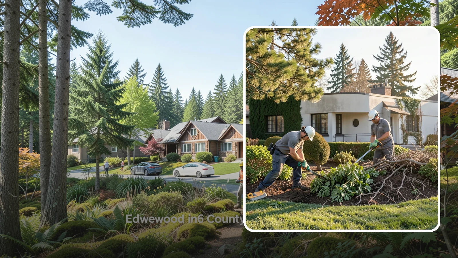 Shrub Removal in Edgewood, Pierce County, WA - Complete removal of overgrown, dead, or unwanted shrubs and bushes, including roots and cleanup.