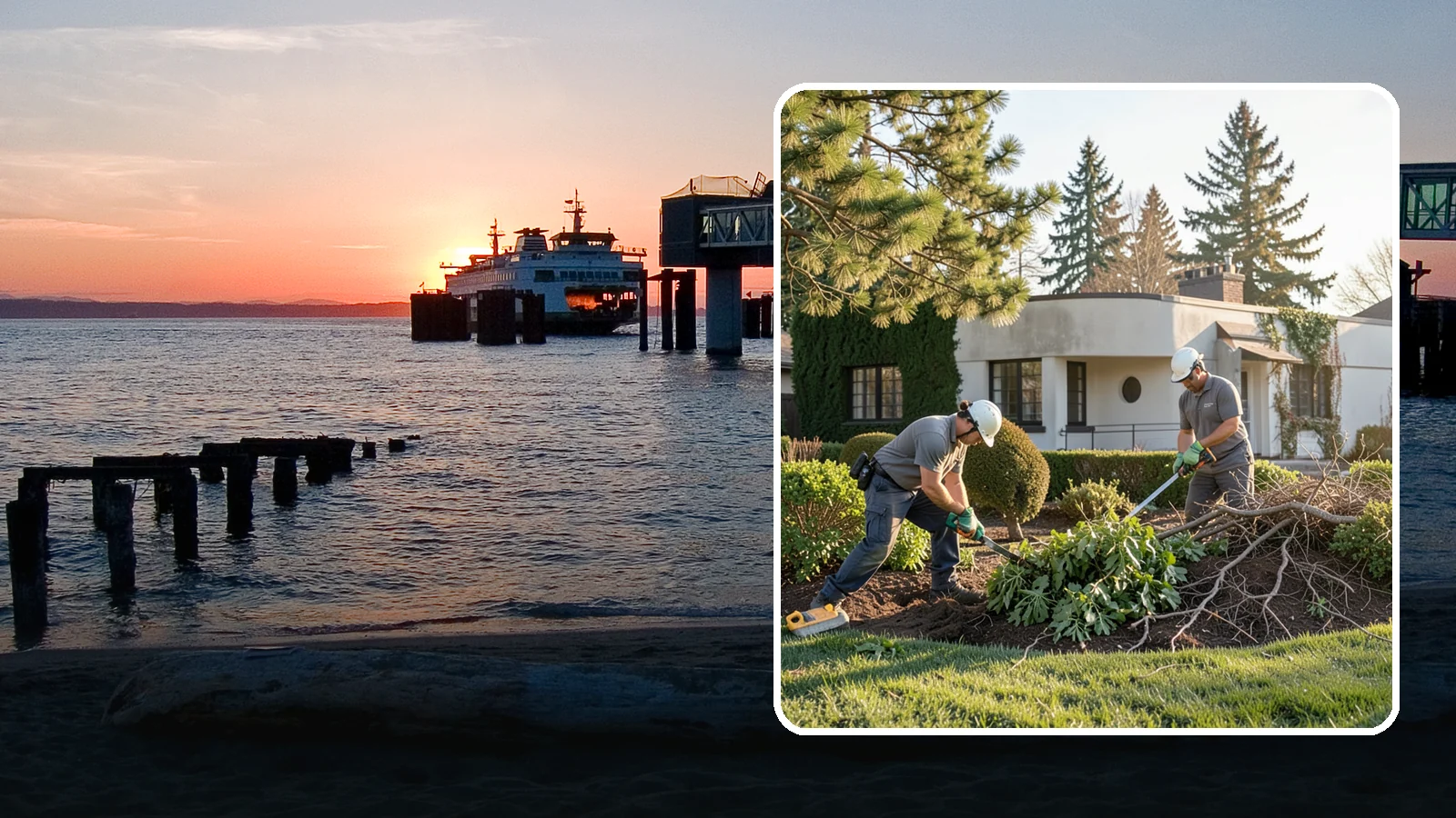 Shrub Removal in Edmonds, Snohomish County, WA - Complete removal of overgrown, dead, or unwanted shrubs and bushes, including roots and cleanup.