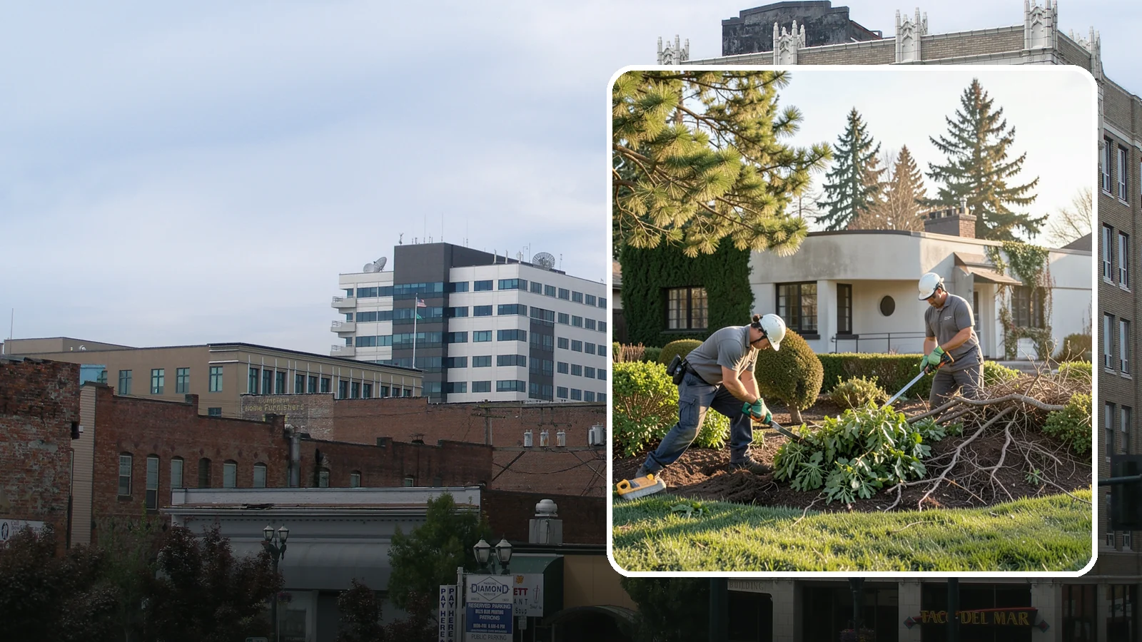 Shrub Removal in Everett, Snohomish County, WA - Complete removal of overgrown, dead, or unwanted shrubs and bushes, including roots and cleanup.
