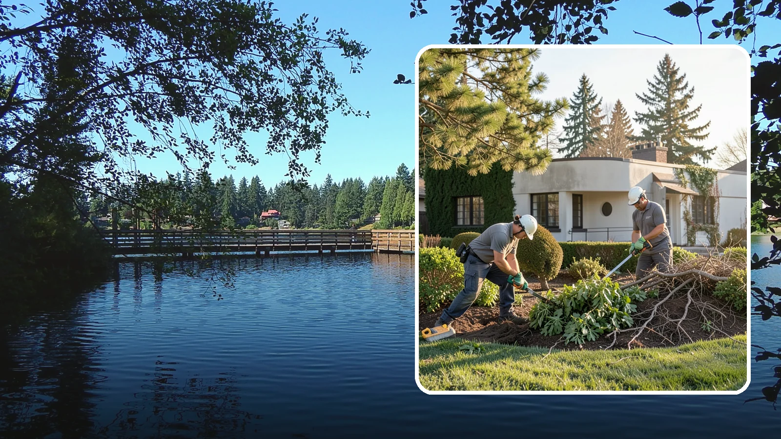 Shrub Removal in Federal Way, King County, WA - Complete removal of overgrown, dead, or unwanted shrubs and bushes, including roots and cleanup.
