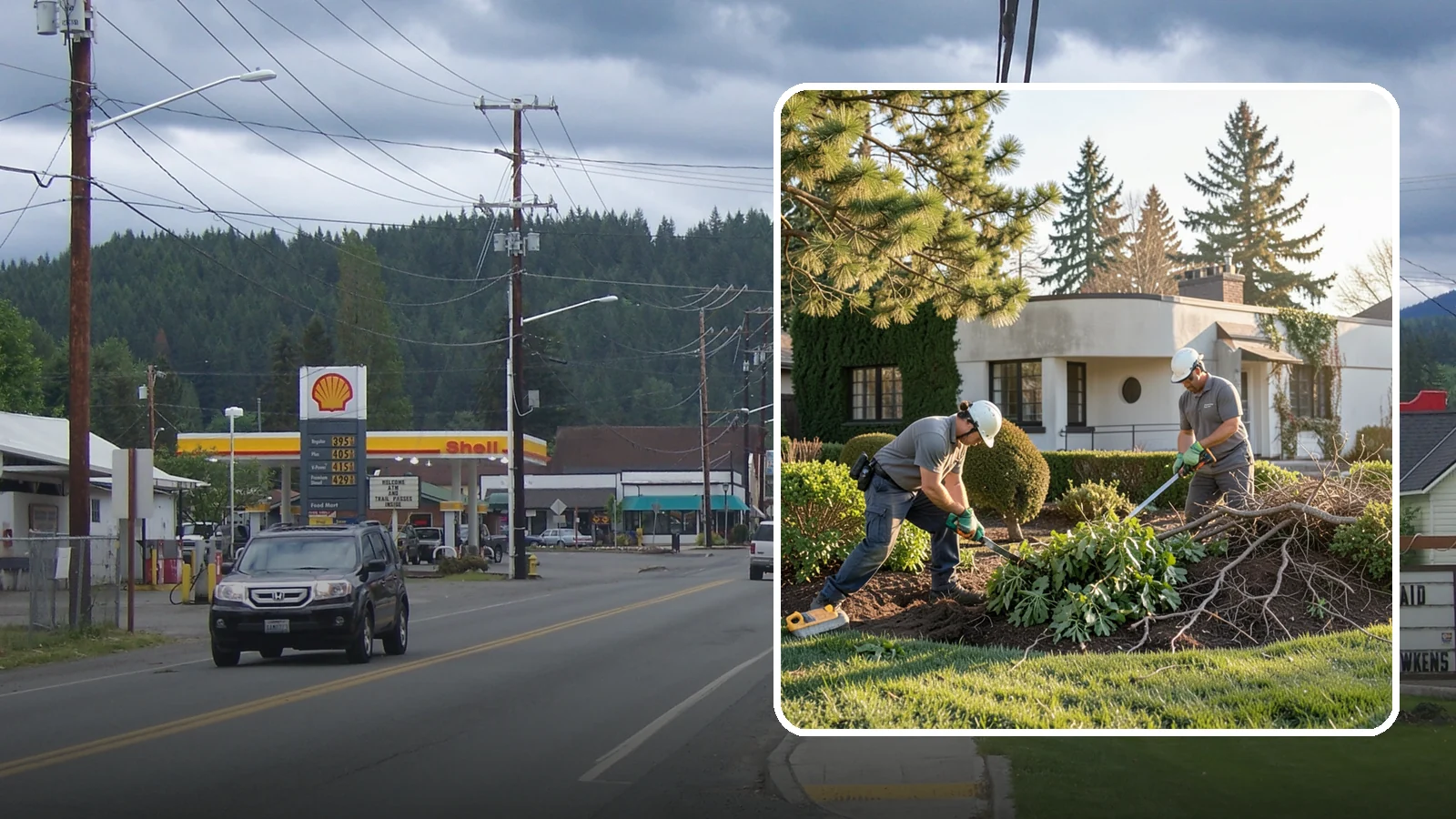 Shrub Removal in Granite Falls, Snohomish County, WA - Complete removal of overgrown, dead, or unwanted shrubs and bushes, including roots and cleanup.