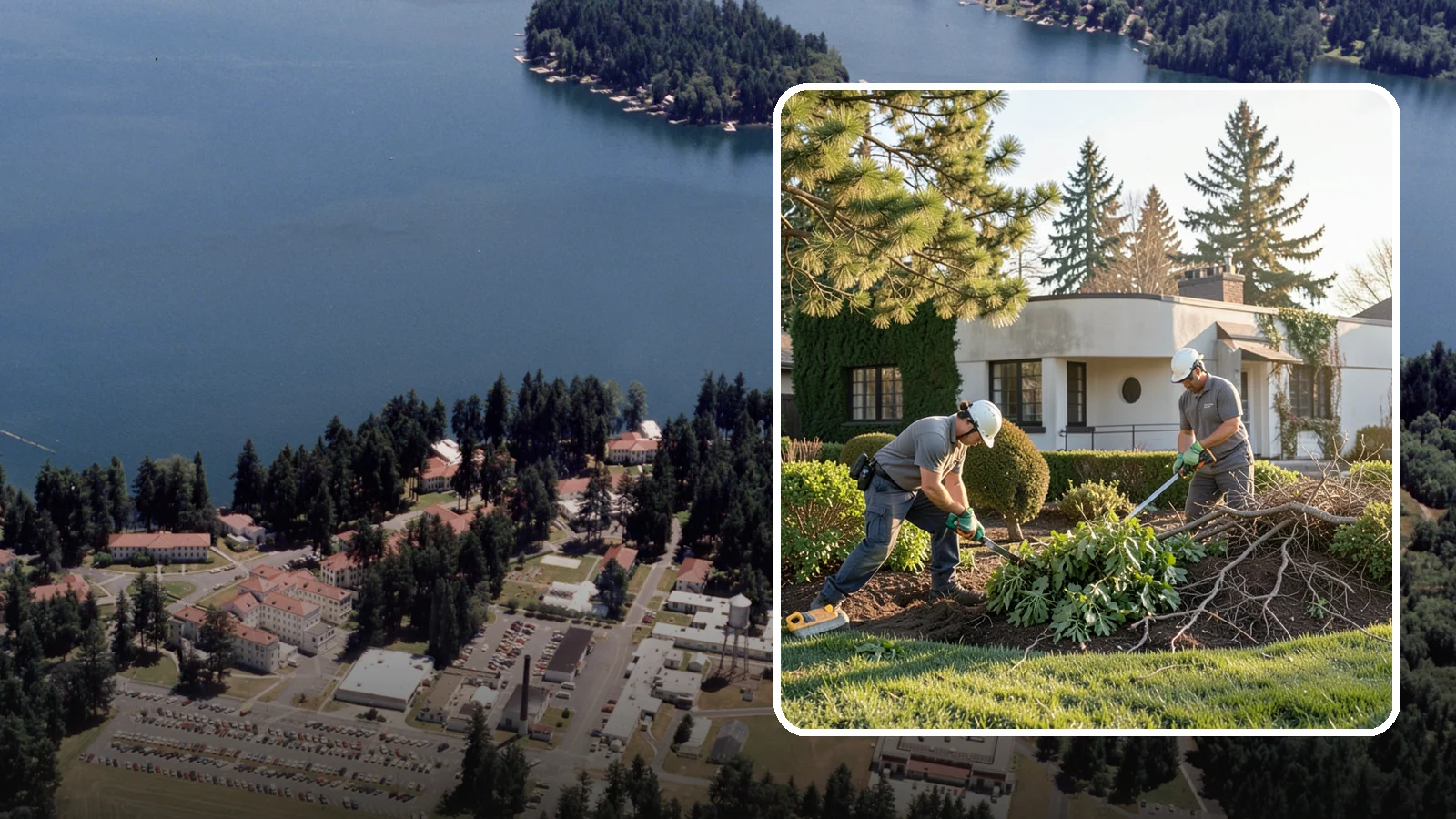 Shrub Removal in Lakewood, Pierce County, WA - Complete removal of overgrown, dead, or unwanted shrubs and bushes, including roots and cleanup.