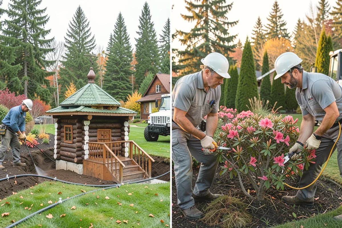 Shrub Removal in North Bend, King County, WA - Confirm which shrubs to remove