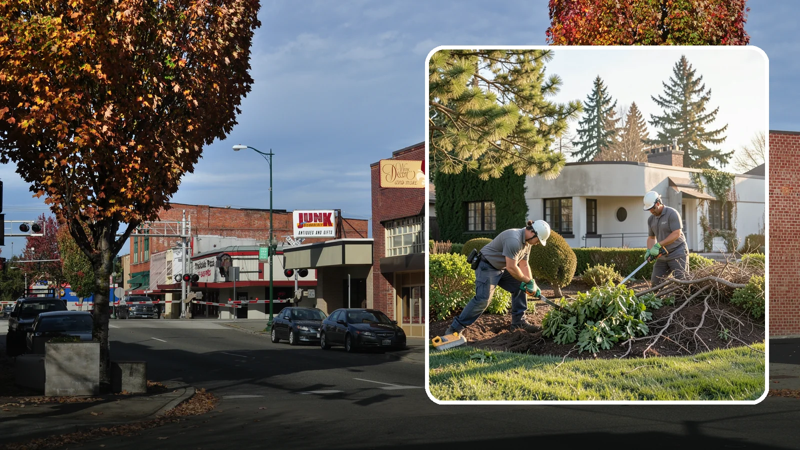 Shrub Removal in Puyallup, Pierce County, WA - Complete removal of overgrown, dead, or unwanted shrubs and bushes, including roots and cleanup.