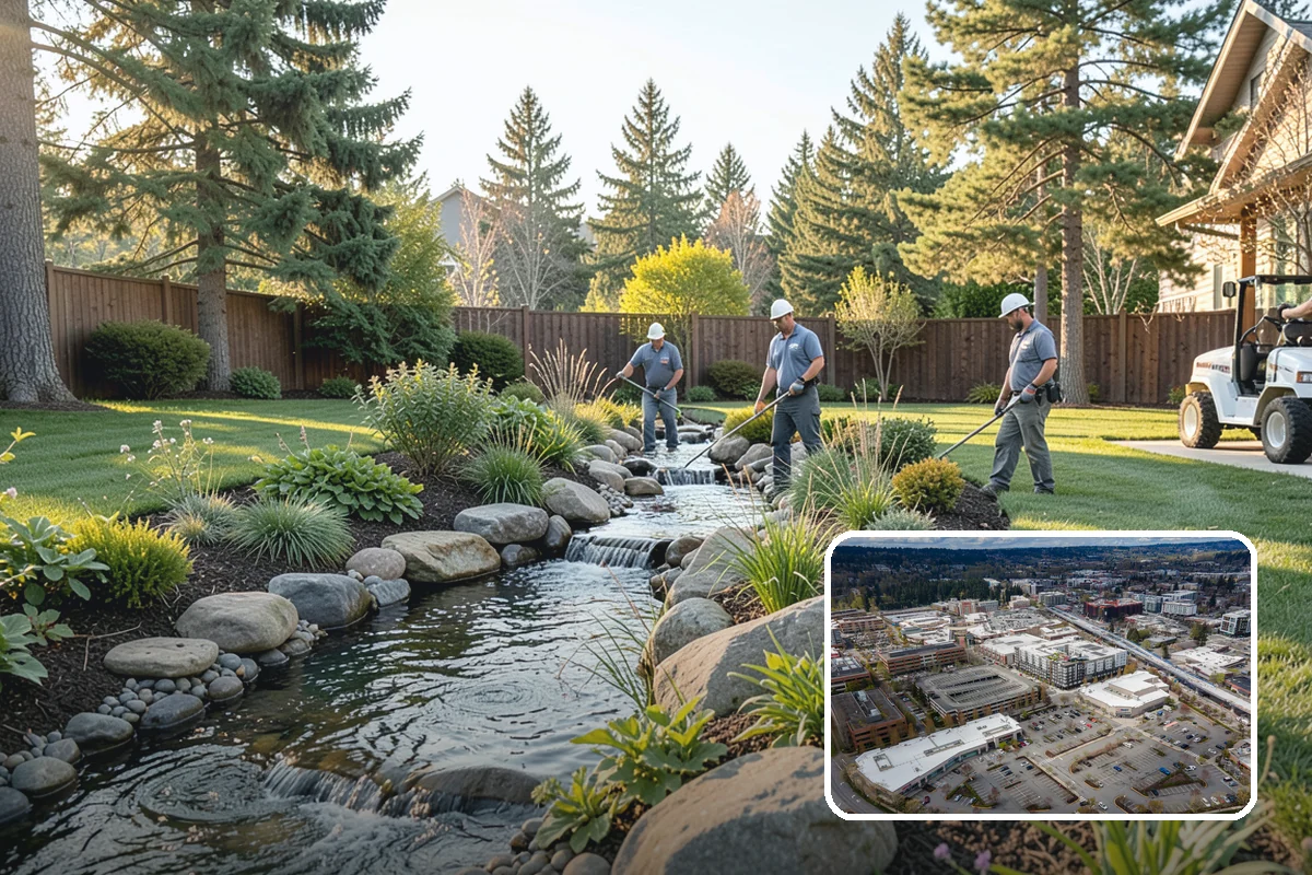 Shrub Removal in Redmond, King County, WA - Removes overgrown and unwanted shrubs