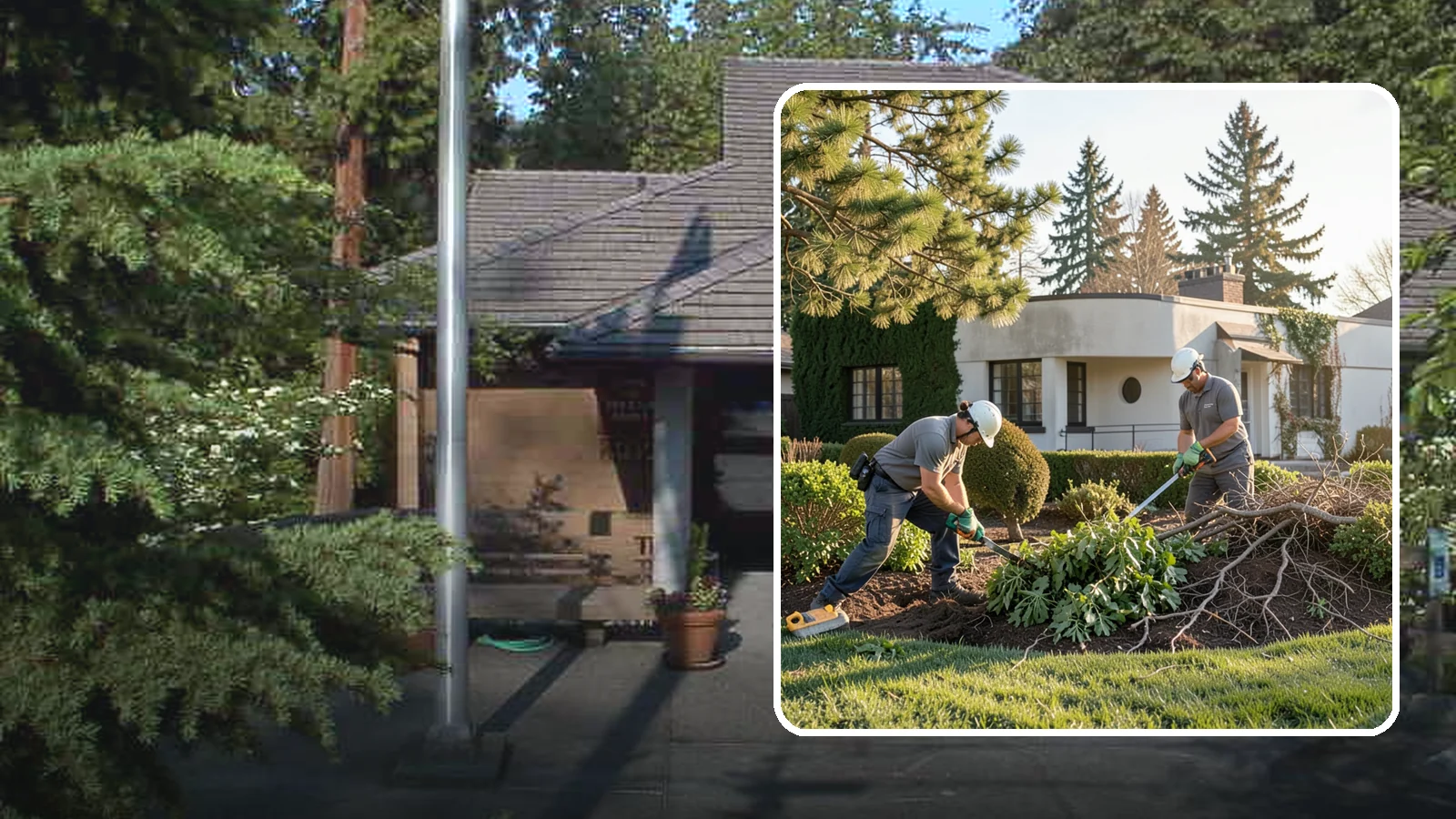 Shrub Removal in Yarrow Point, King County, WA - Complete removal of overgrown, dead, or unwanted shrubs and bushes, including roots and cleanup.
