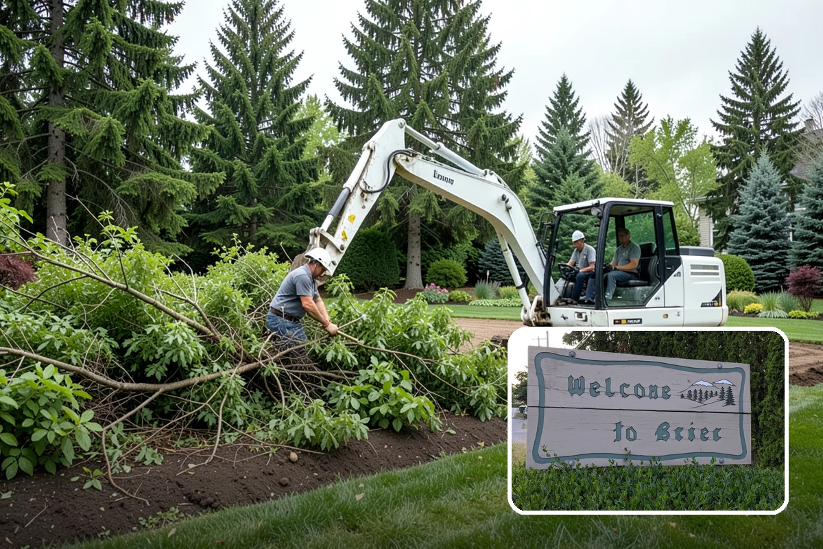 Shrub Transplanting in Brier, Snohomish County, WA - Saves and reuses established shrubs