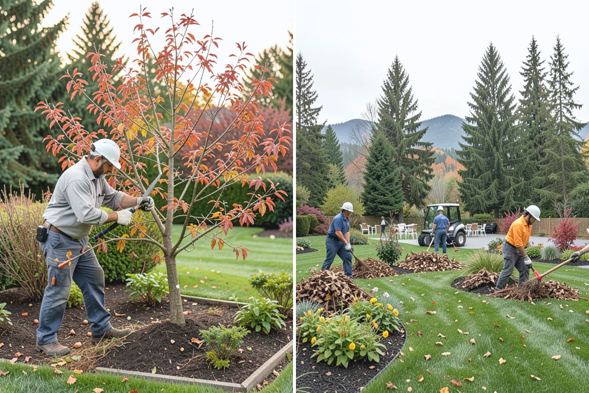 Shrub Transplanting in Buckley, Pierce County, WA - Assess the shrub and mark a proper root-ball size