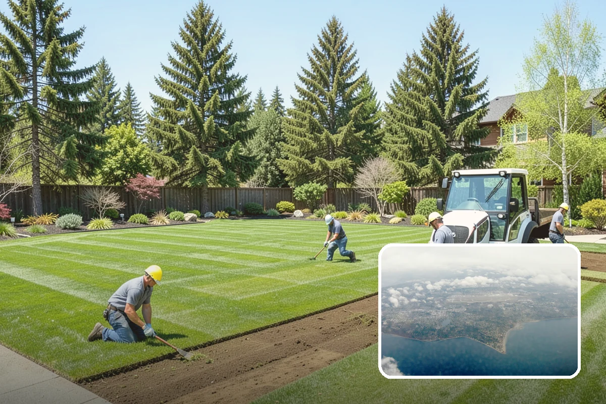 Shrub Transplanting in Burien, King County, WA - Saves and reuses established shrubs