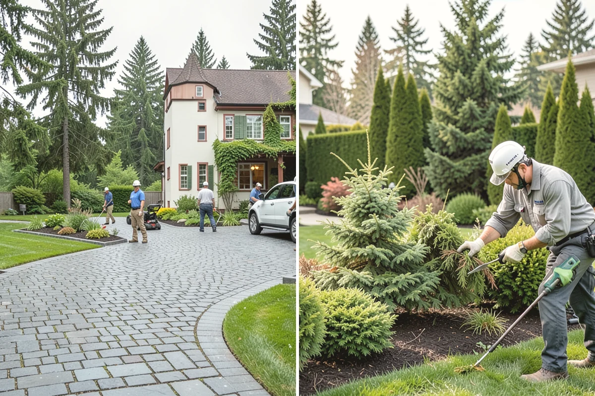 Shrub Transplanting in Carbonado, Pierce County, WA - Assess the shrub and mark a proper root-ball size