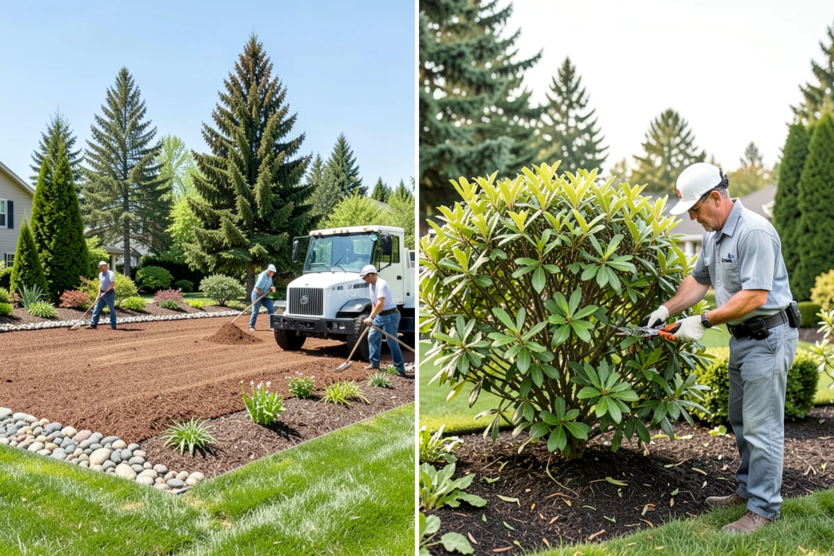 Shrub Transplanting in Concrete, Skagit County, WA - Assess the shrub and mark a proper root-ball size