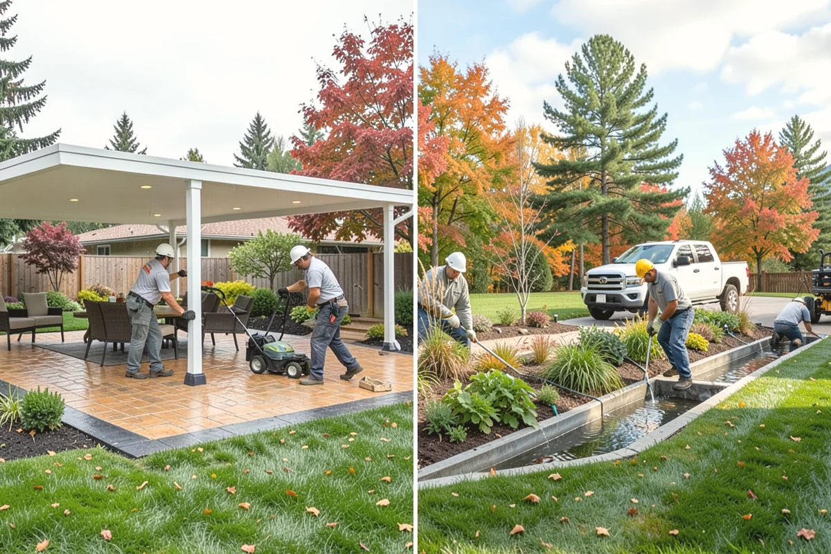 Shrub Transplanting in Duvall, King County, WA - Assess the shrub and mark a proper root-ball size