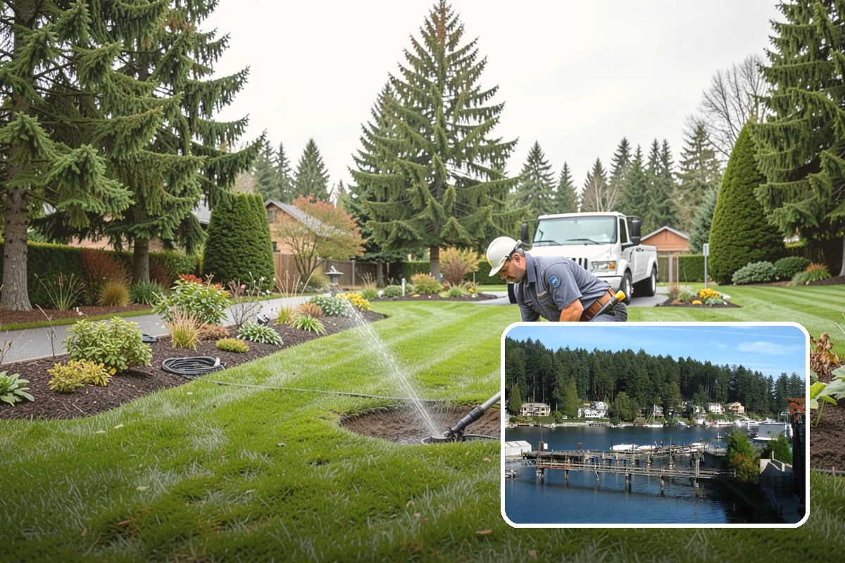 Shrub Transplanting in Gig Harbor, Pierce County, WA - Saves and reuses established shrubs