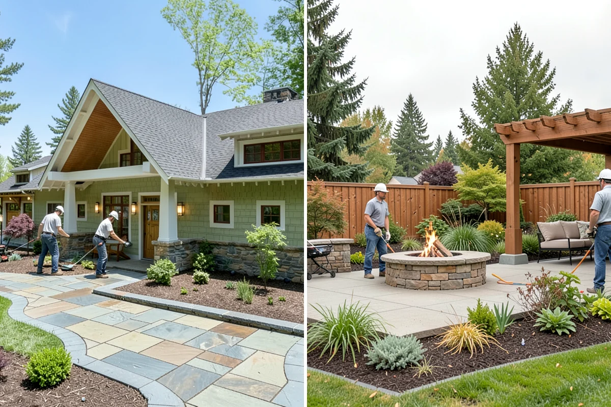 Shrub Transplanting in Hunts Point, King County, WA - Assess the shrub and mark a proper root-ball size