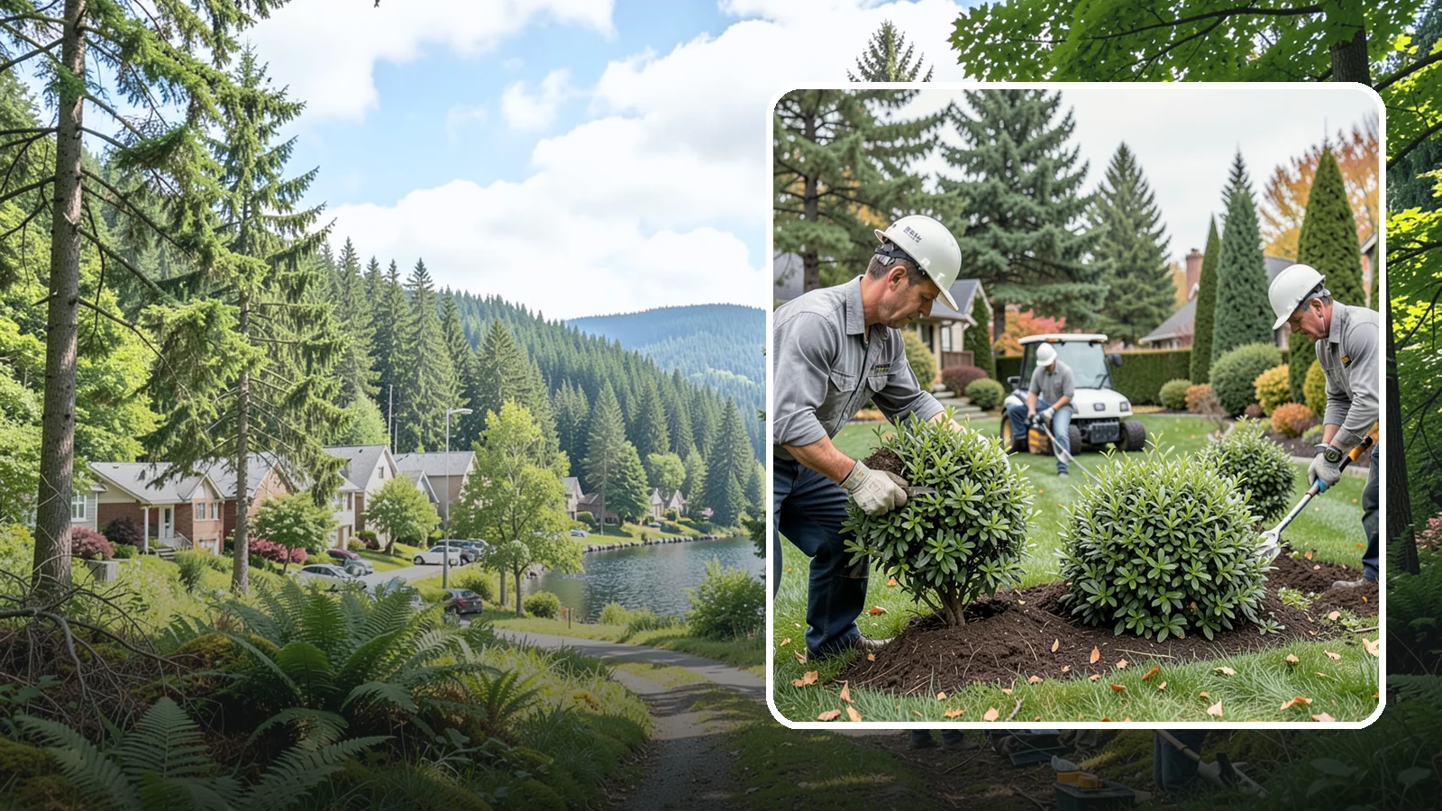 Shrub Transplanting in Lake Forest Park, King County, WA - Careful shrub transplanting that relocates established plants without losing them to shock.