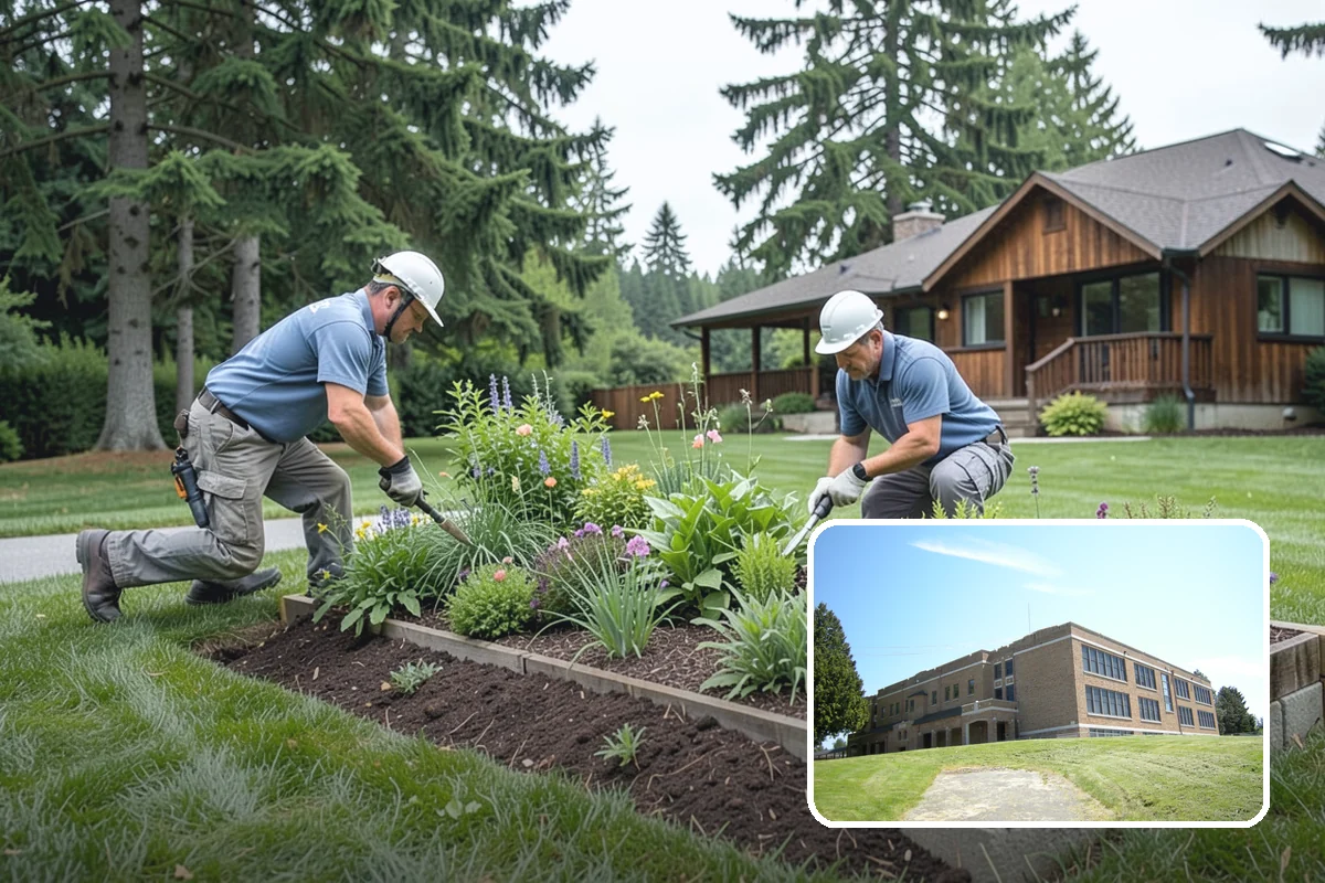 Shrub Transplanting in Maple Valley, King County, WA - Saves and reuses established shrubs