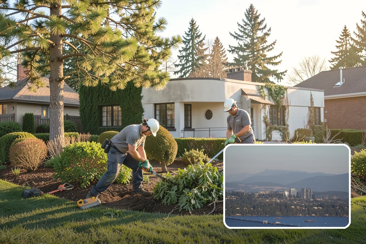 Shrub Transplanting in Medina, King County, WA - Saves and reuses established shrubs