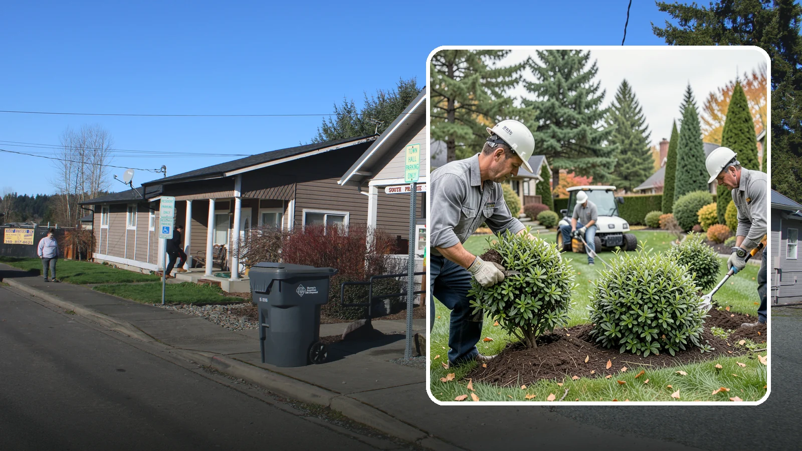 Shrub Transplanting in South Prairie, Pierce County, WA - Careful shrub transplanting that relocates established plants without losing them to shock.