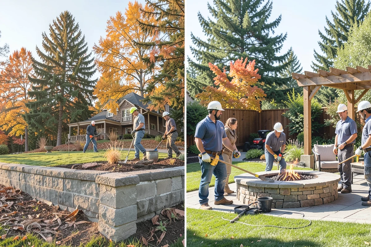 Shrub Transplanting in South Prairie, Pierce County, WA - Assess the shrub and mark a proper root-ball size