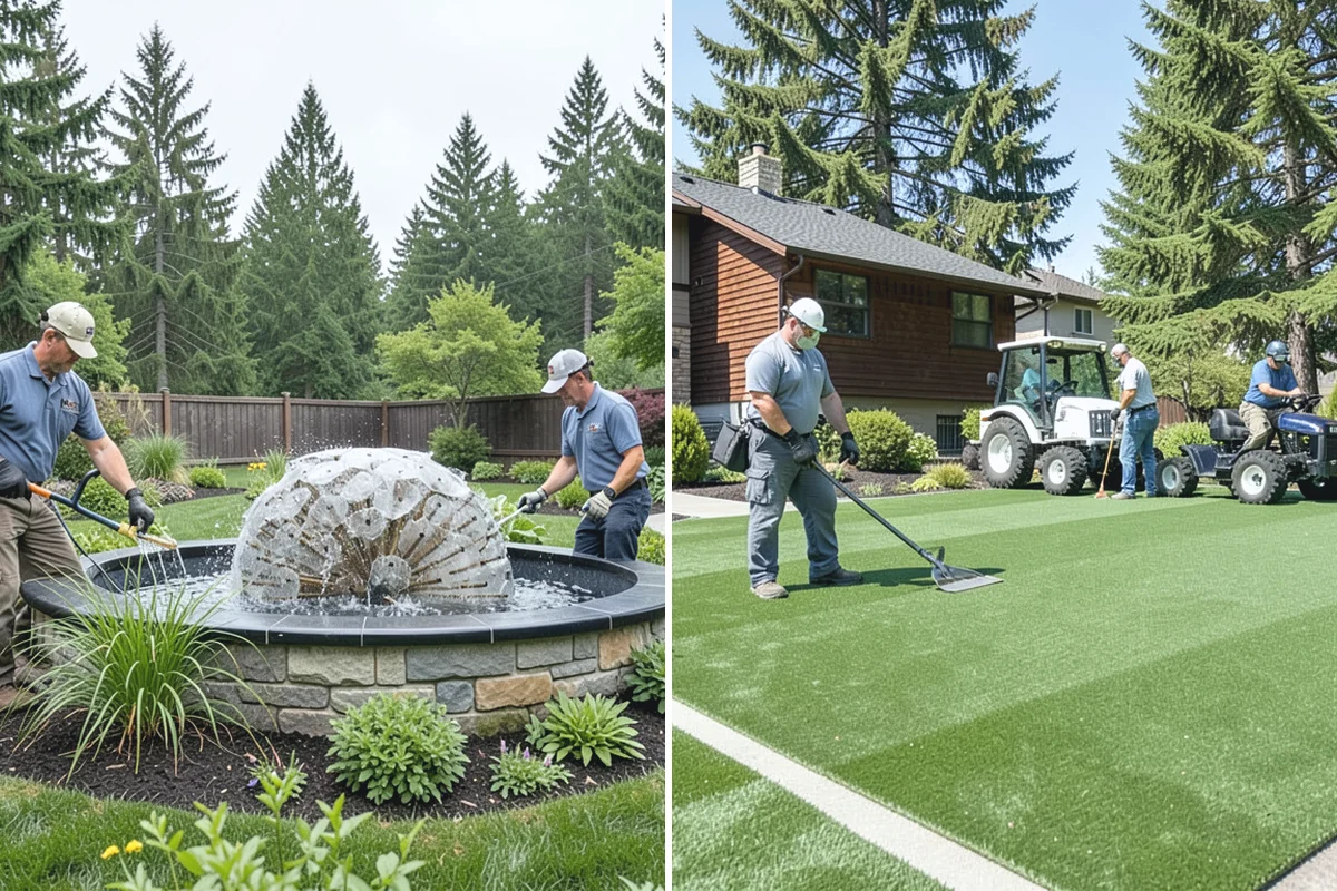 Shrub Transplanting in Sumner, Pierce County, WA - Assess the shrub and mark a proper root-ball size