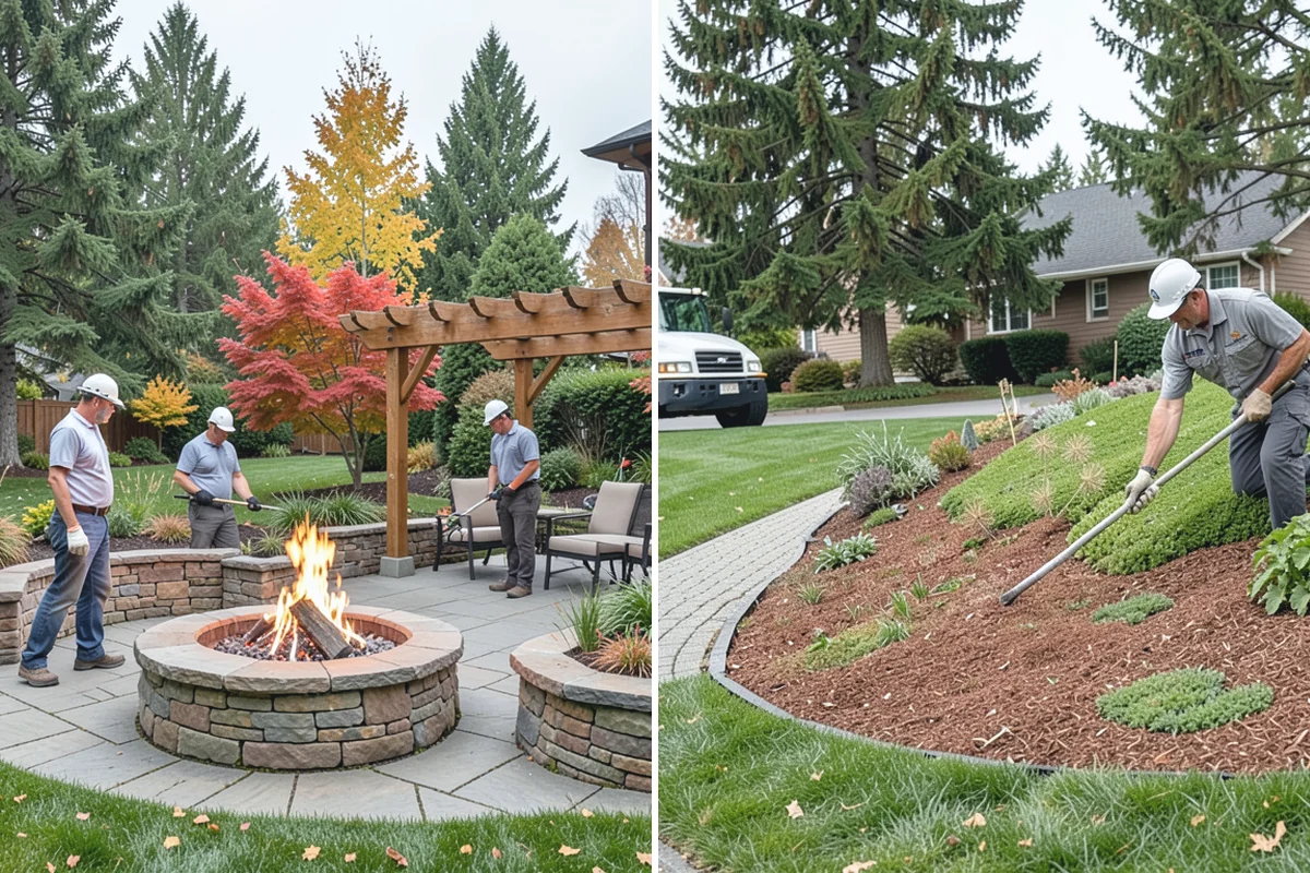 Shrub Transplanting in Wilkeson, Pierce County, WA - Assess the shrub and mark a proper root-ball size