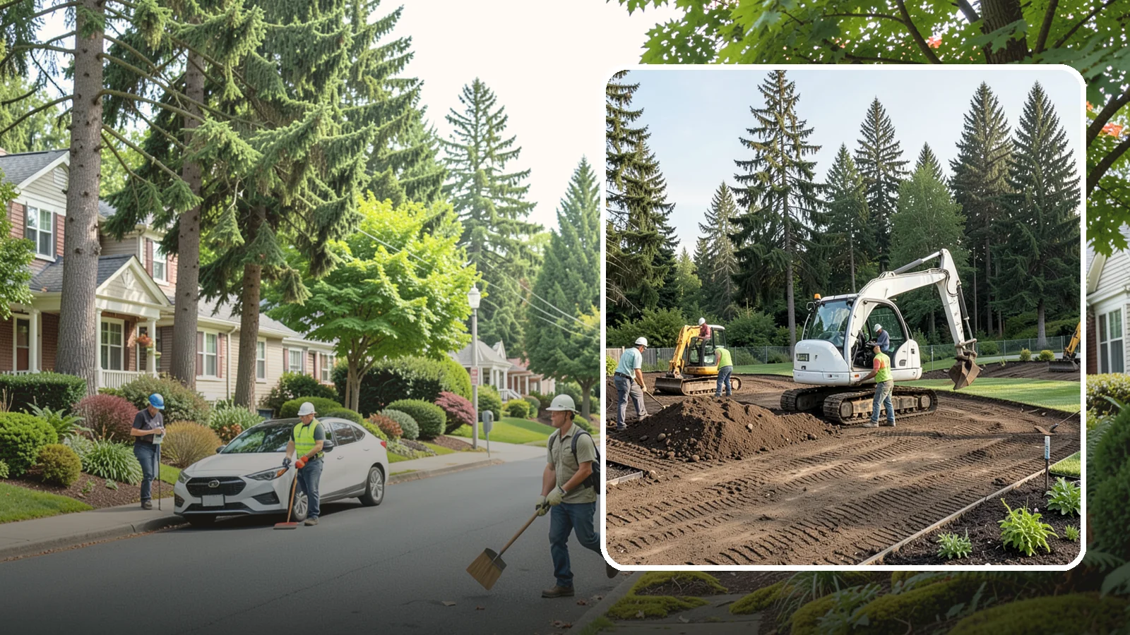 Site Preparation in Beaux Arts Village, King County, WA - Full site prep - clearing, grading, and base work - that readies your property for construction or landscaping.