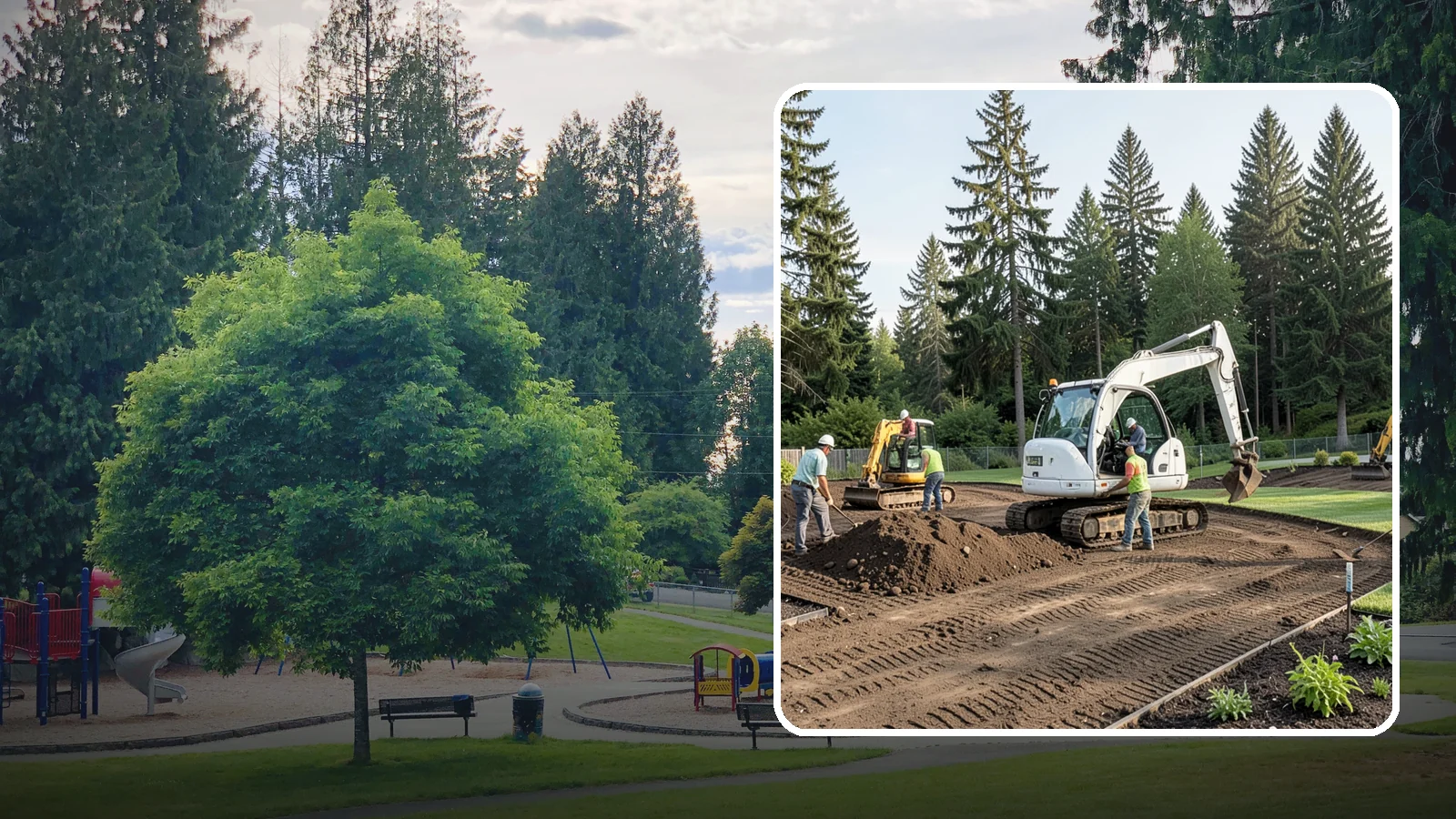 Site Preparation in Bonney Lake, Pierce County, WA - Full site prep - clearing, grading, and base work - that readies your property for construction or landscaping.