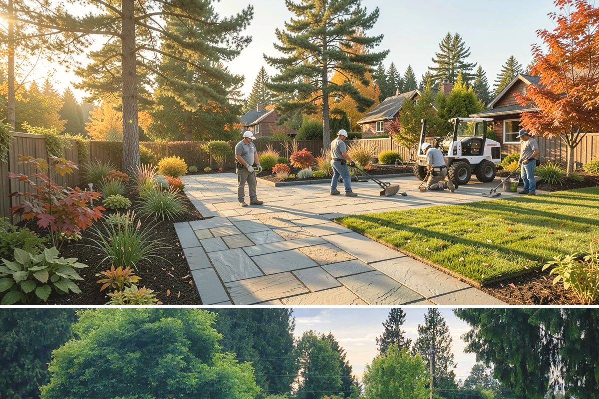 Site Preparation in Bonney Lake, Pierce County, WA - Best done in drier conditions.