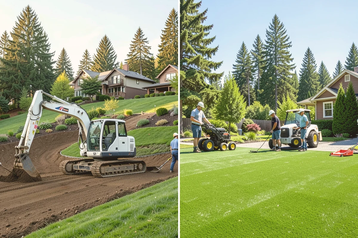 Site Preparation in Brier, Snohomish County, WA - Assess the site and project requirements