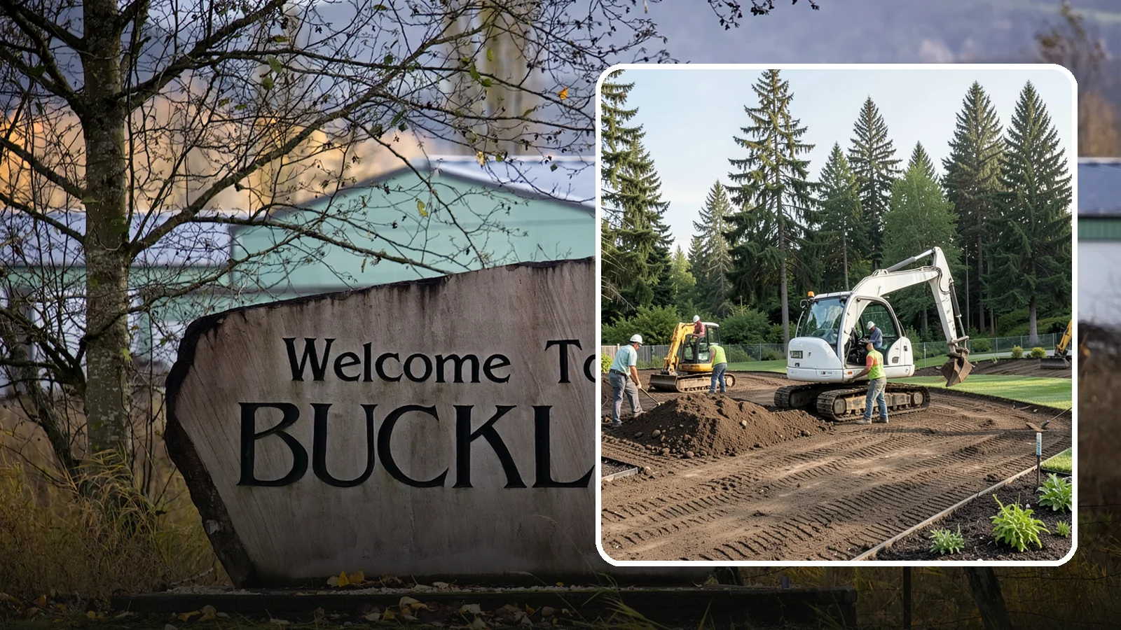 Site Preparation in Buckley, Pierce County, WA - Full site prep - clearing, grading, and base work - that readies your property for construction or landscaping.