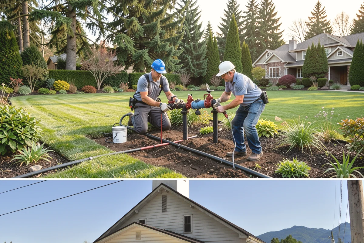 Site Preparation in Concrete, Skagit County, WA - Best done in drier conditions.