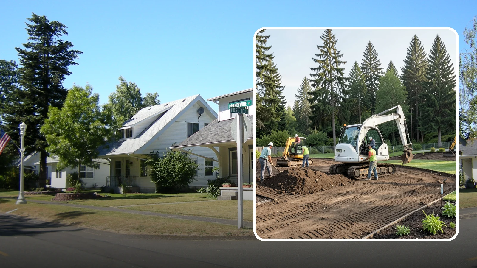 Site Preparation in DuPont, Pierce County, WA - Full site prep - clearing, grading, and base work - that readies your property for construction or landscaping.