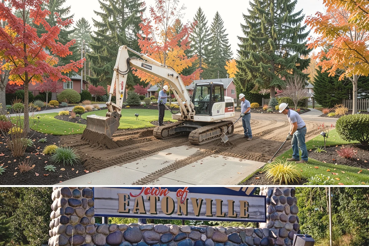 Site Preparation in Eatonville, Pierce County, WA - Best done in drier conditions.