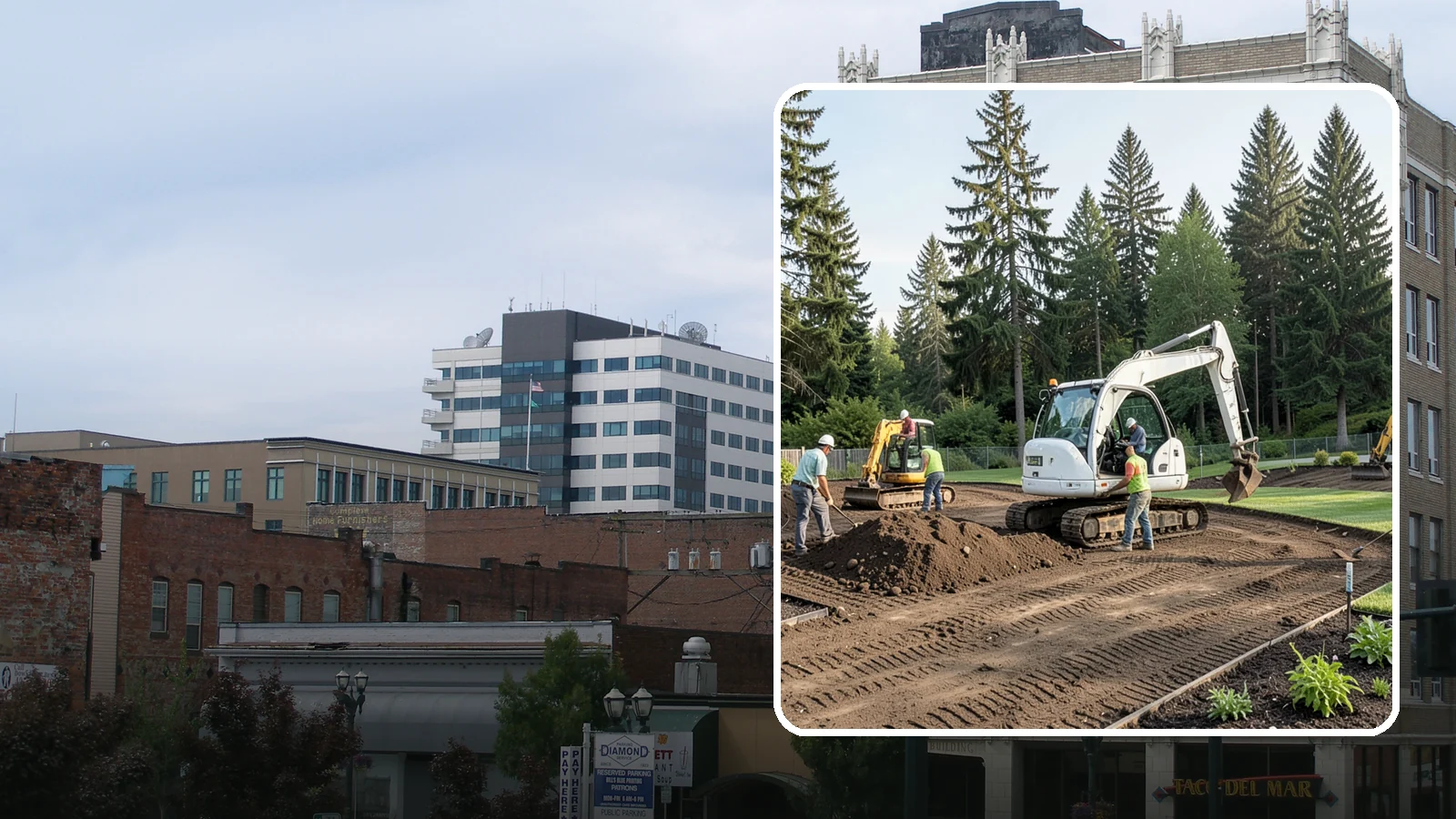 Site Preparation in Everett, Snohomish County, WA - Full site prep - clearing, grading, and base work - that readies your property for construction or landscaping.