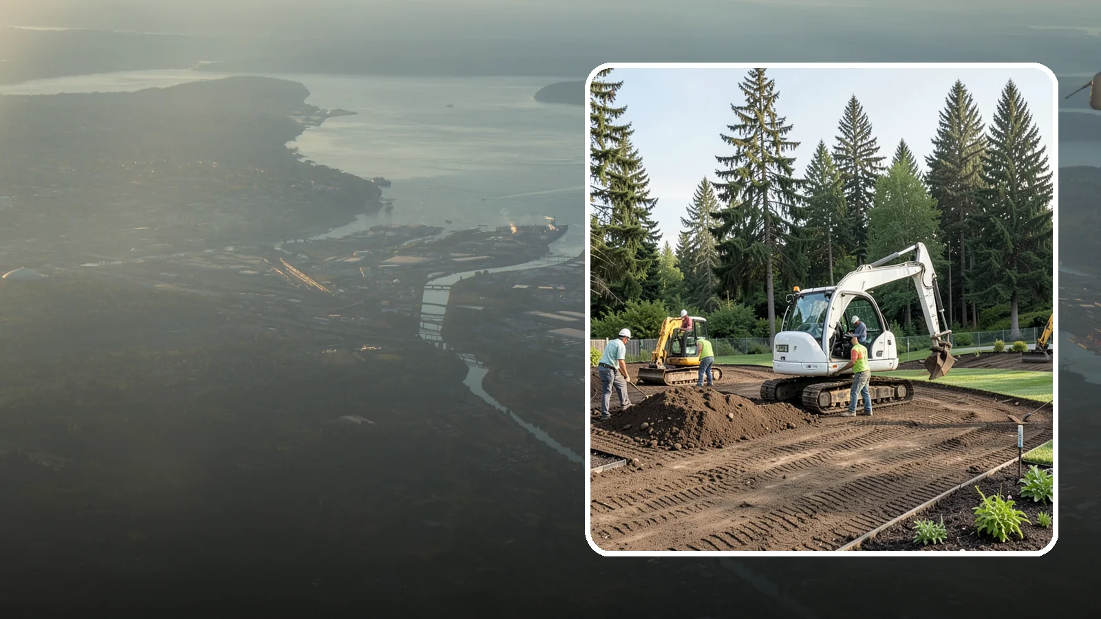 Site Preparation in Fife, Pierce County, WA - Full site prep - clearing, grading, and base work - that readies your property for construction or landscaping.
