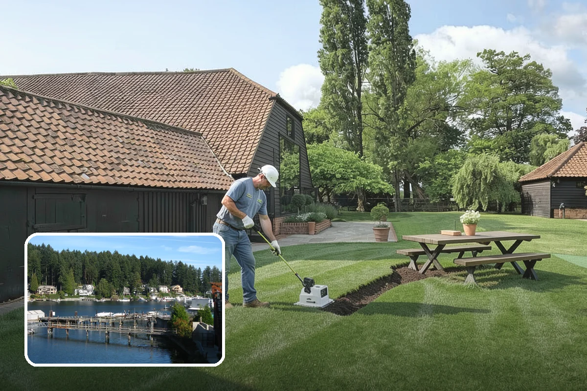 Site Preparation in Gig Harbor, Pierce County, WA - Ready-to-build, stable site