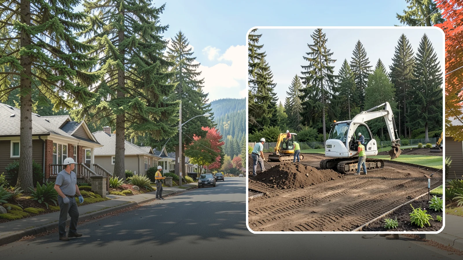 Site Preparation in Hunts Point, King County, WA - Full site prep - clearing, grading, and base work - that readies your property for construction or landscaping.