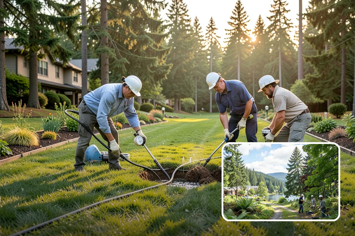 Site Preparation in Lake Forest Park, King County, WA - Ready-to-build, stable site