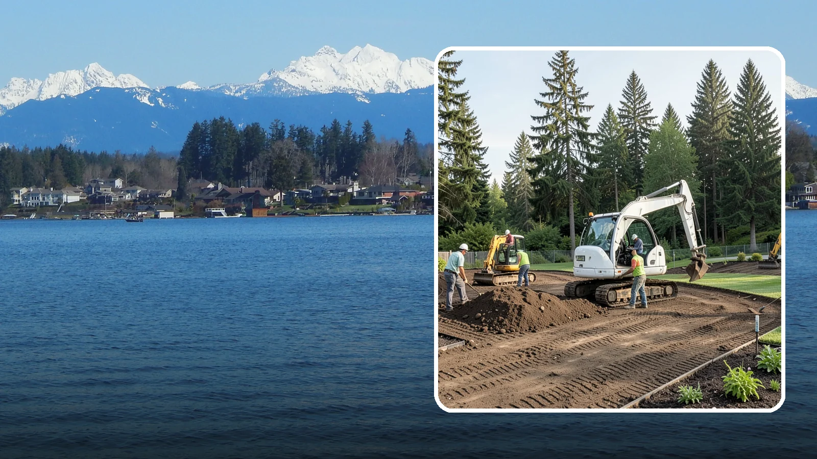 Site Preparation in Lake Stevens, Snohomish County, WA - Full site prep - clearing, grading, and base work - that readies your property for construction or landscaping.