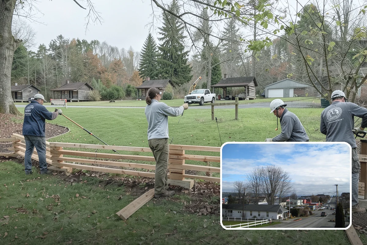 Site Preparation in Langley, Island County, WA - Ready-to-build, stable site