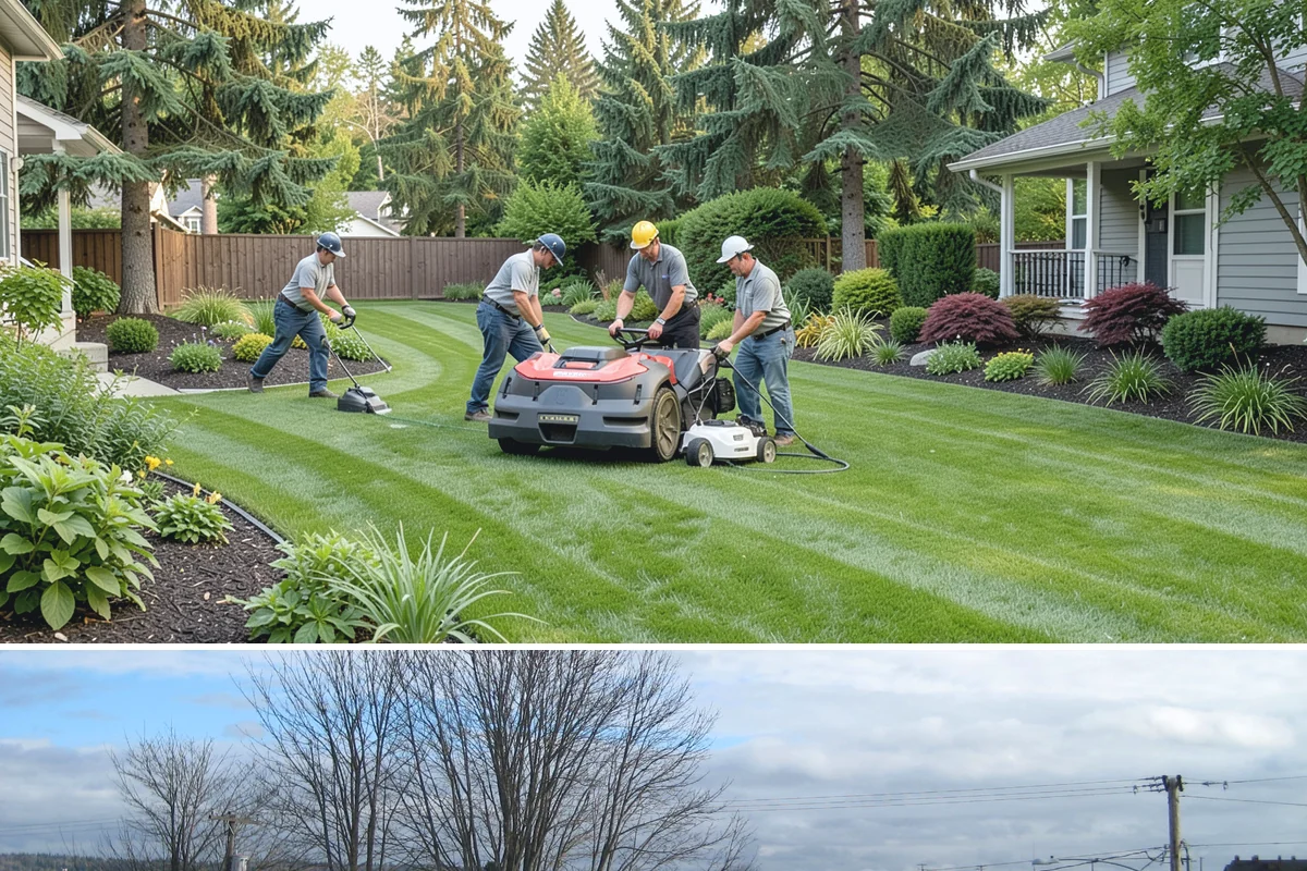 Site Preparation in Langley, Island County, WA - Best done in drier conditions.