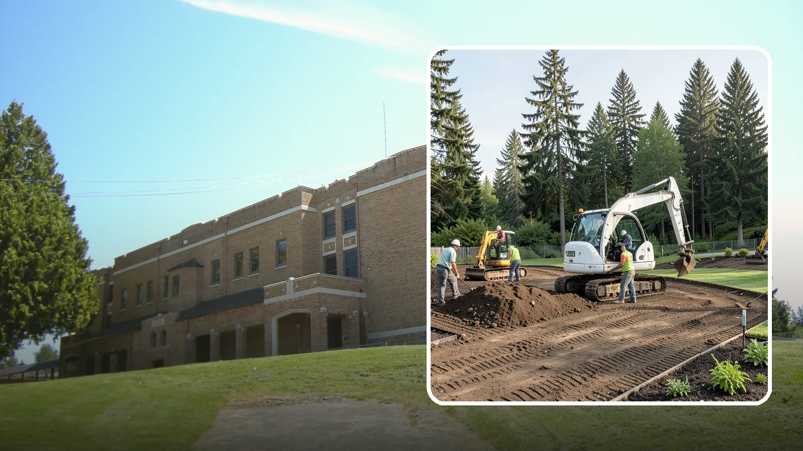 Site Preparation in Maple Valley, King County, WA - Full site prep - clearing, grading, and base work - that readies your property for construction or landscaping.