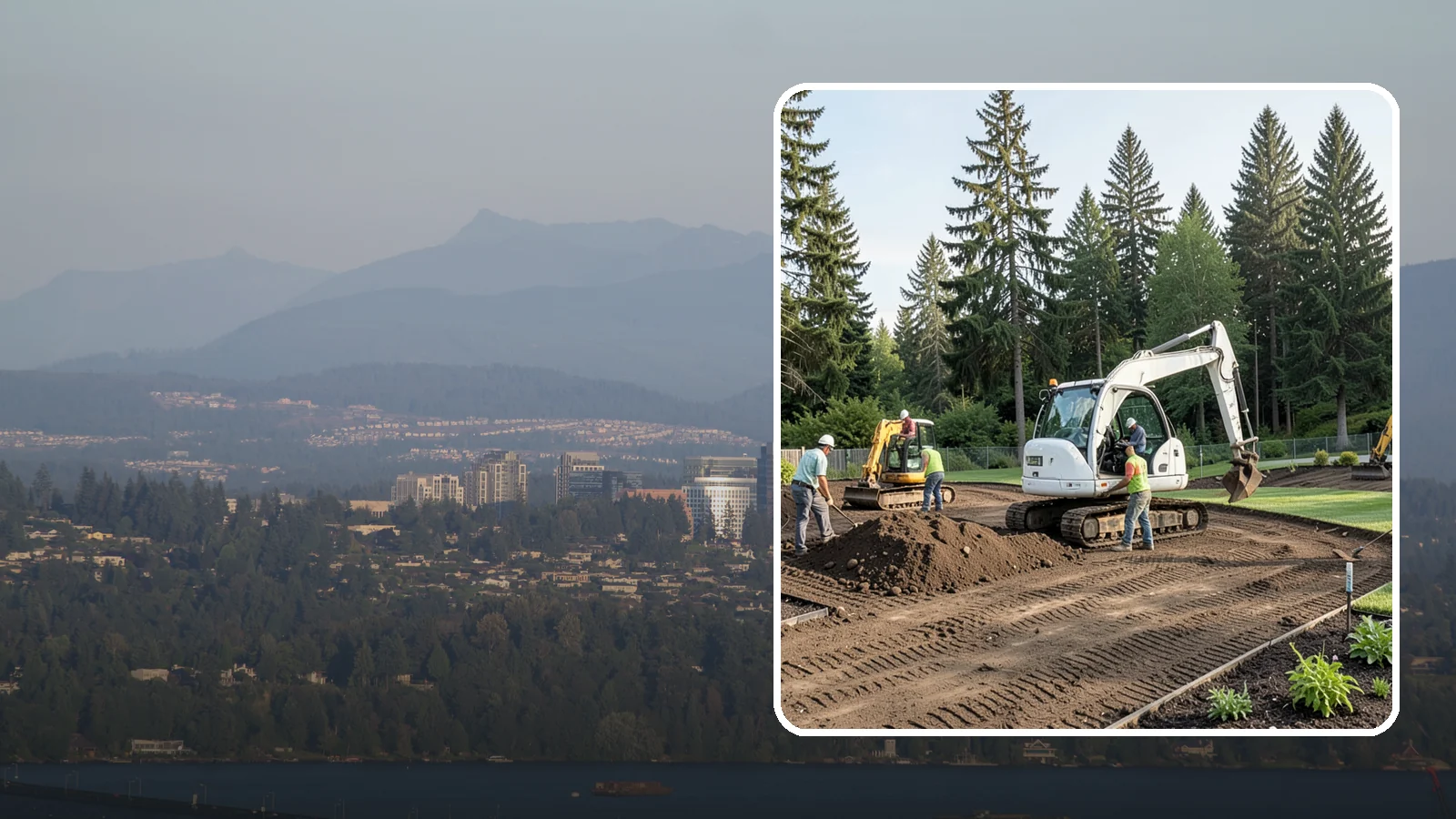 Site Preparation in Medina, King County, WA - Full site prep - clearing, grading, and base work - that readies your property for construction or landscaping.