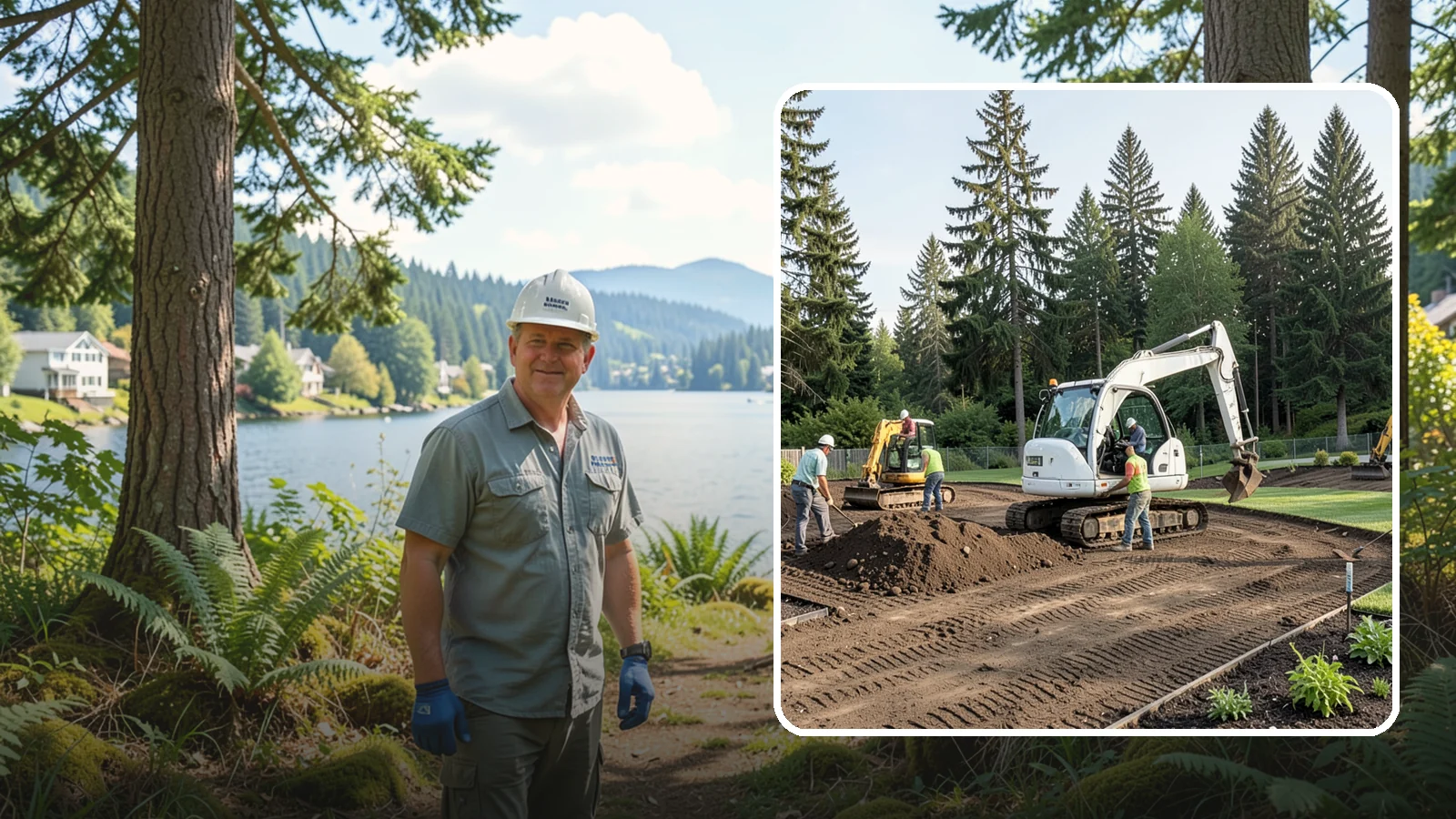 Site Preparation in Milton, King County, WA - Full site prep - clearing, grading, and base work - that readies your property for construction or landscaping.
