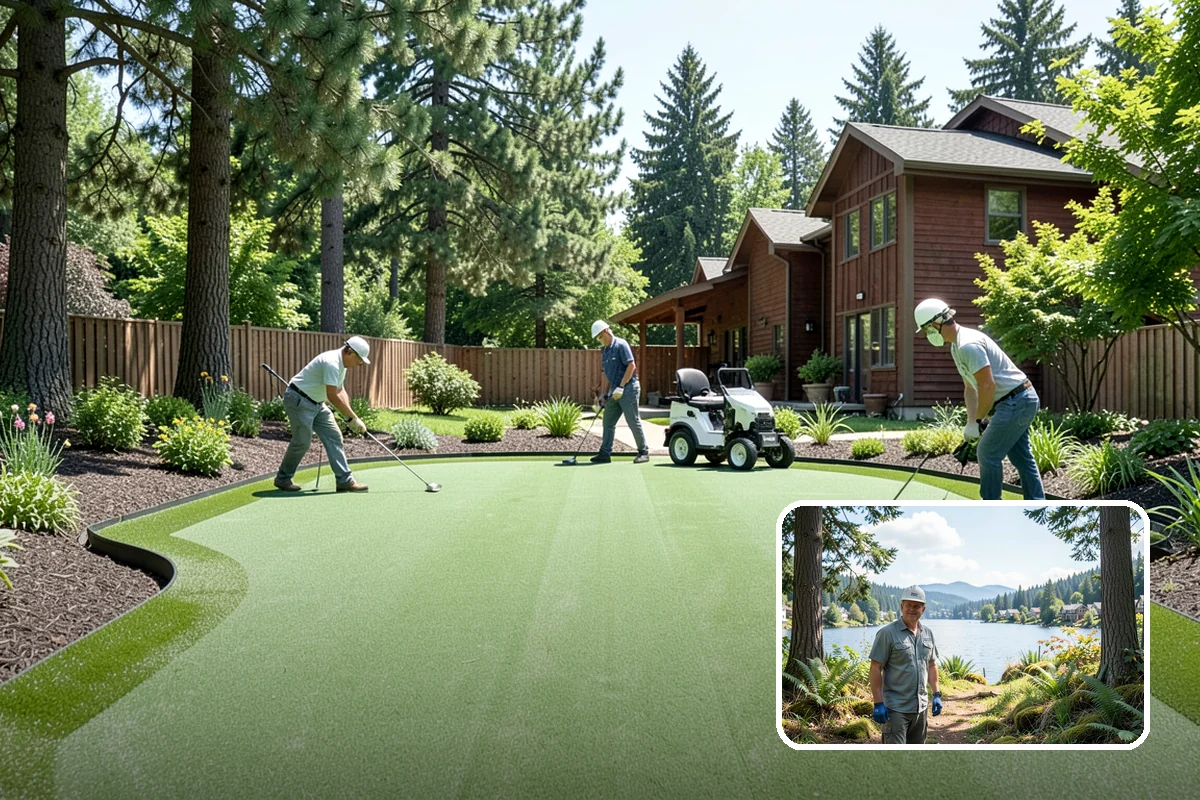 Site Preparation in Milton, King County, WA - Ready-to-build, stable site